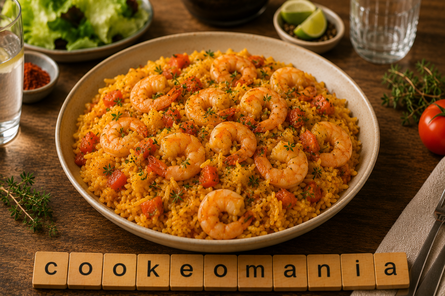 Cari de crevettes et riz au Cookeo, le plat complet parfumé prêt sans effort