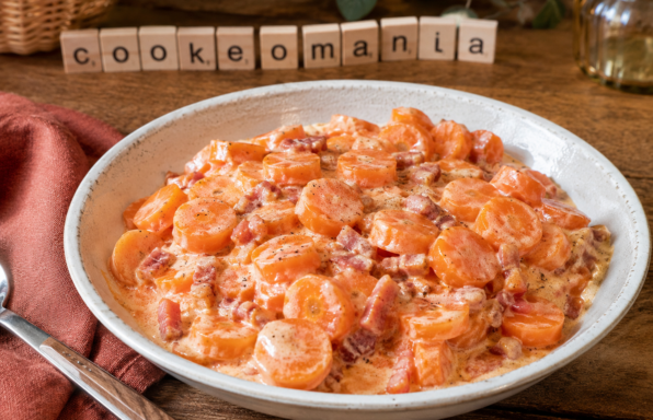 Carottes à la carbonara au Cookeo, l’accompagnement crémeux qui plaît à toute la famille