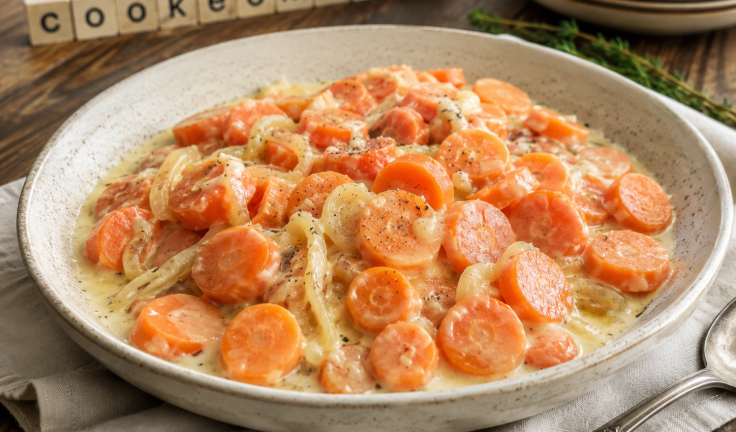 Carottes à la crème au Cookeo, l’accompagnement fondant qui sauve les repas de famille