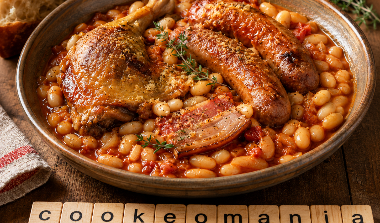Cassoulet au Cookeo, le grand plat familial aux haricots lingots, canard et saucisses