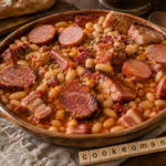Cassoulet franc-comtois revisité au Cookeo, le plat généreux aux saucisses fumées au multicuiseur cookéo