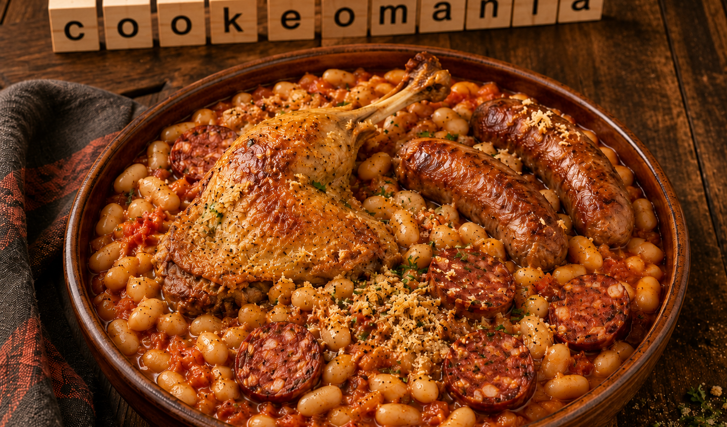 Cassoulet simple au Cookeo, le plat généreux aux haricots blancs et canard confit