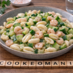 Cavatelli aux courgettes et crevettes au multicuiseur cookéo