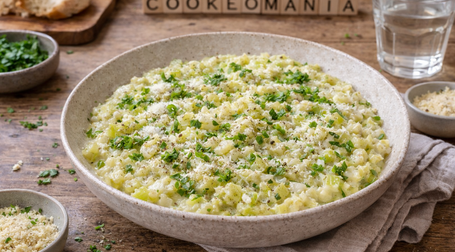 Céleri branche crémeux façon risotto au Cookeo