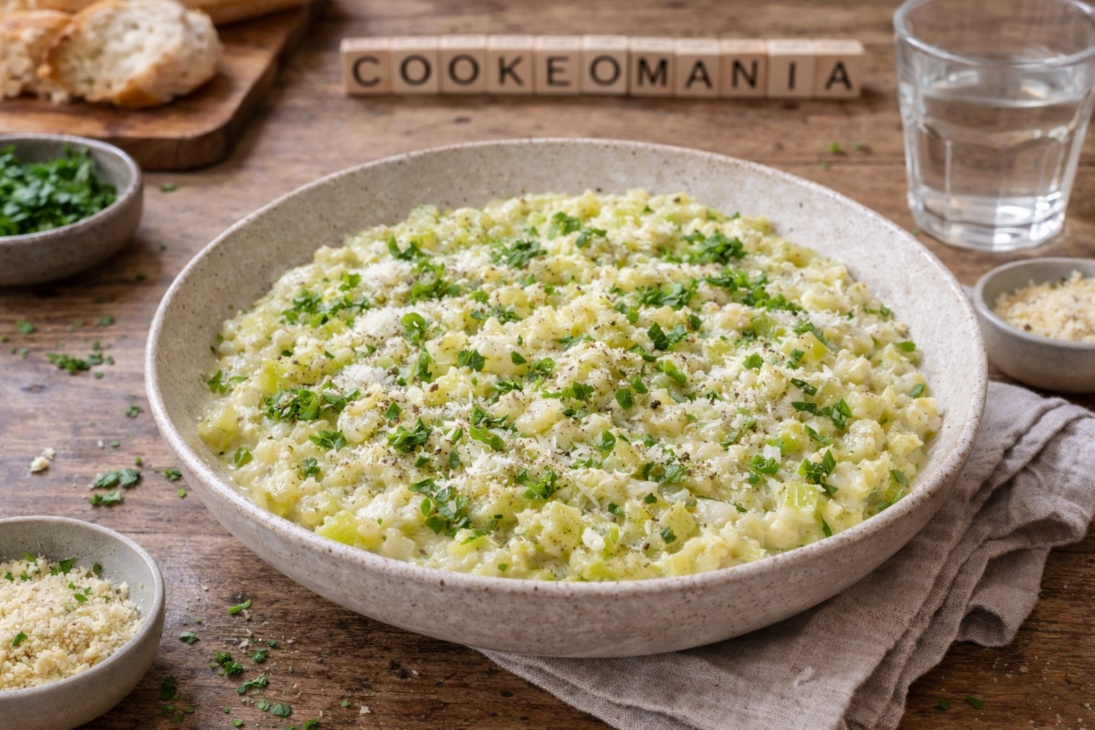 Céleri branche crémeux façon risotto au Cookeo