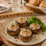 Champignons farcis au jambon et au Boursin au Cookeo, l’entrée fondante prête en quelques minutes au multicuiseur cookéo