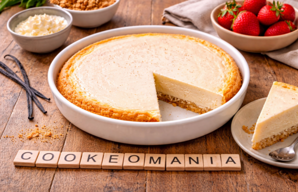 Cheesecake vanillé fondant au Cookeo