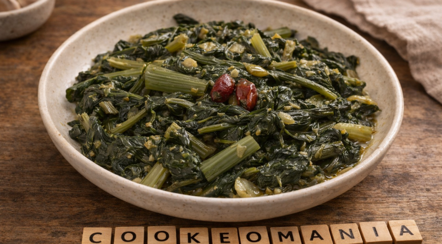 Chicorée fondante à l’ail et au piment au Cookeo