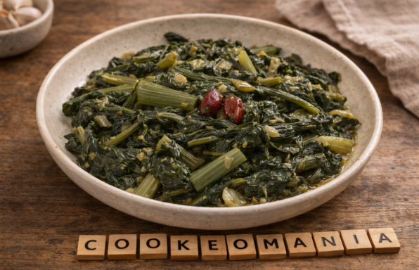Chicorée fondante à l’ail et au piment au Cookeo