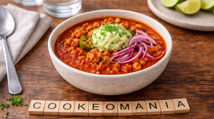 Chili de porc cétogène express au Cookeo
