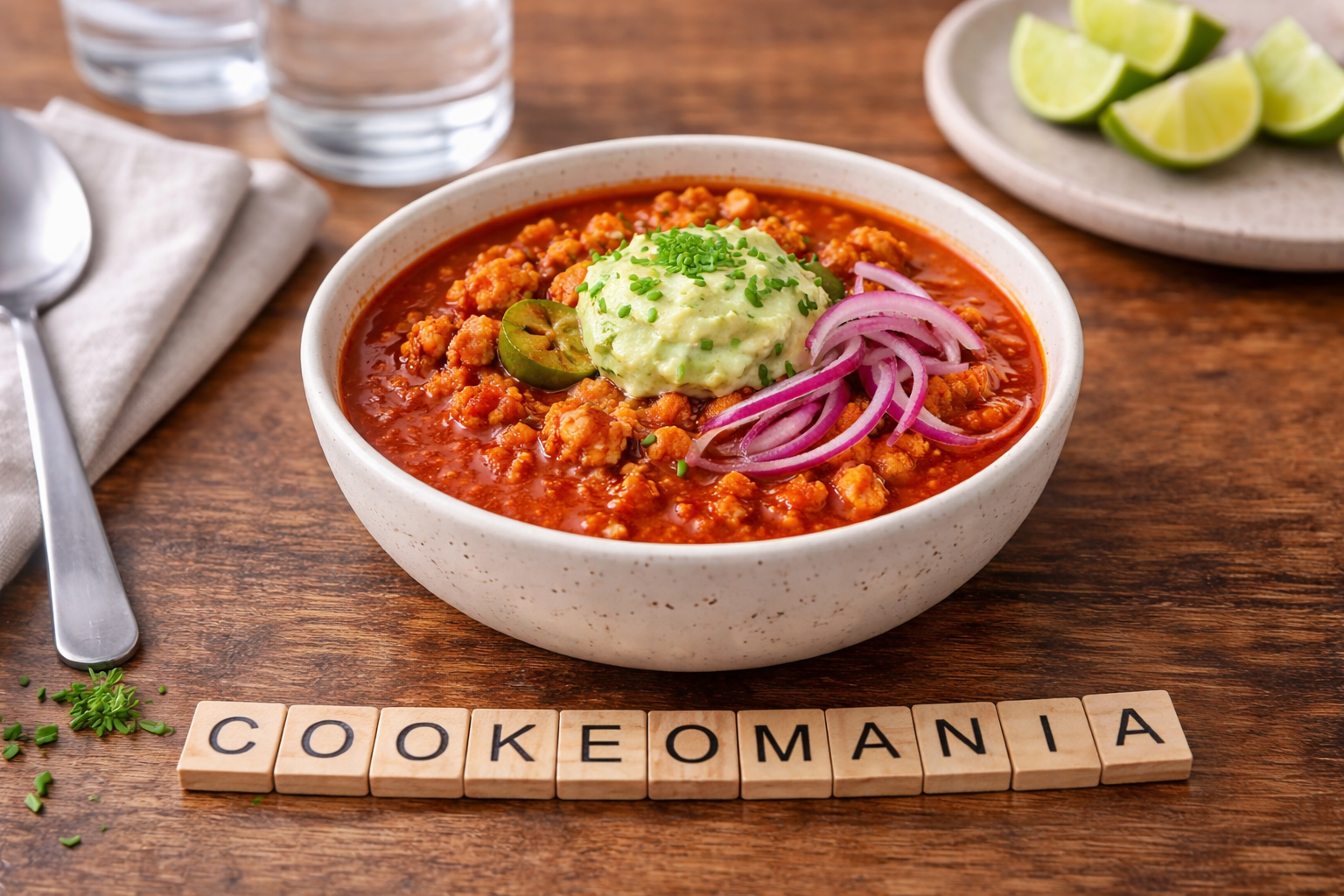 Chili de porc cétogène express au Cookeo