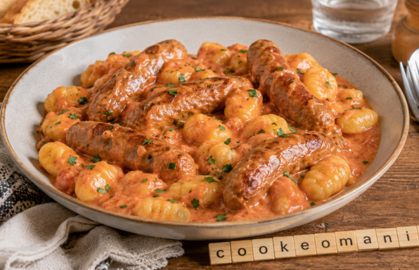 Chipolatas et gnocchis au Cookeo, le plat familial crémeux prêt sans prise de tête