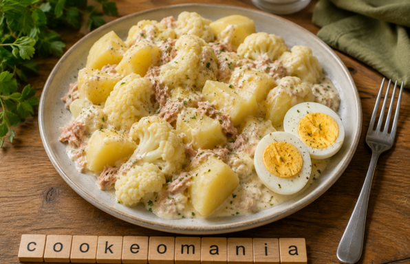 Chou-fleur et pommes de terre à la crème au Cookeo, le plat complet simple et fondant