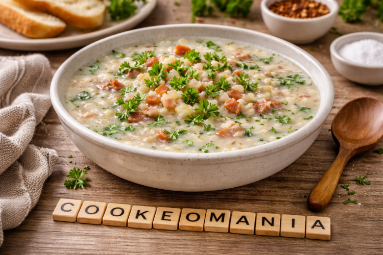 Chowder de palourdes cétogène au Cookeo