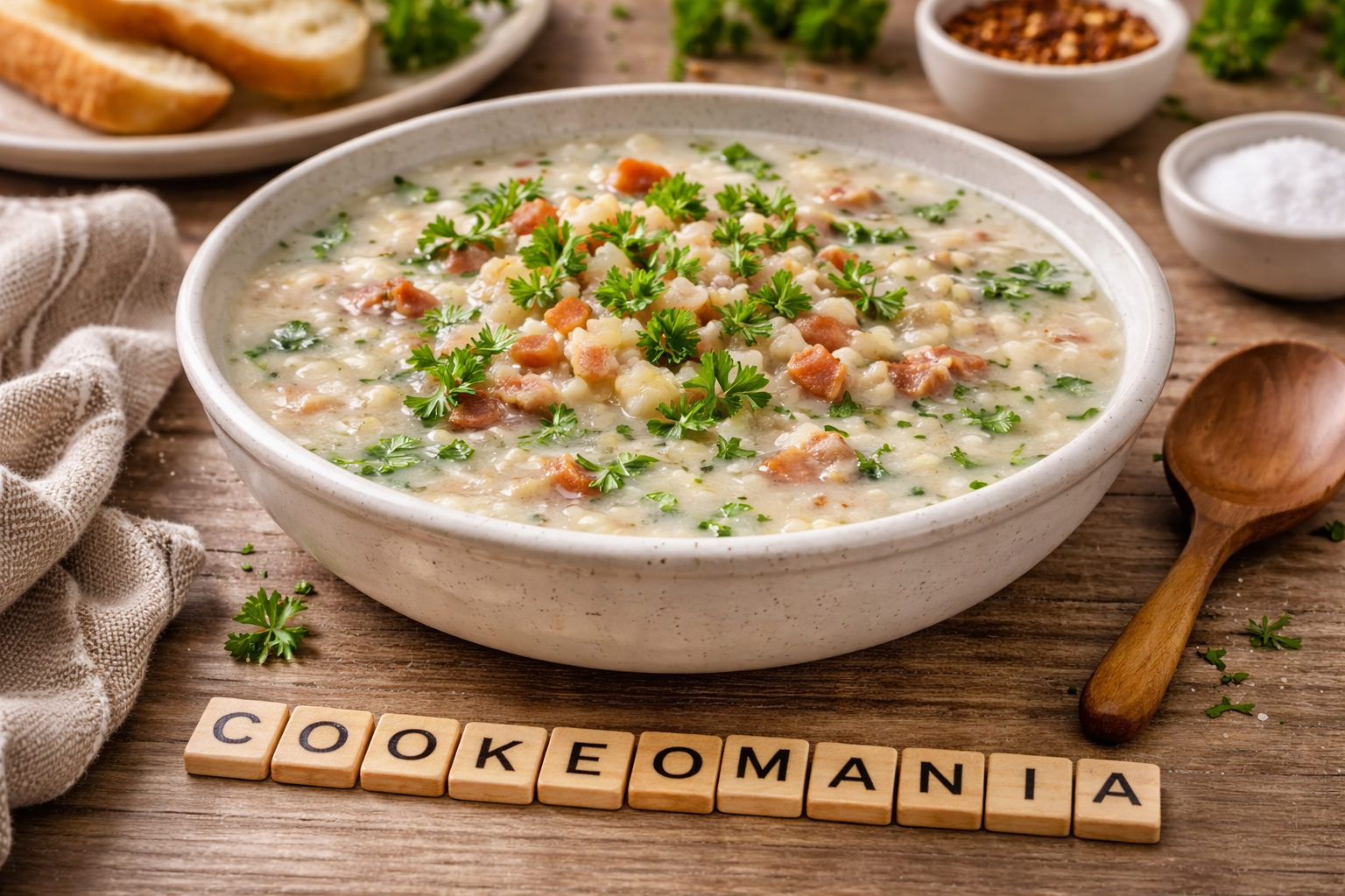 Chowder de palourdes cétogène au Cookeo