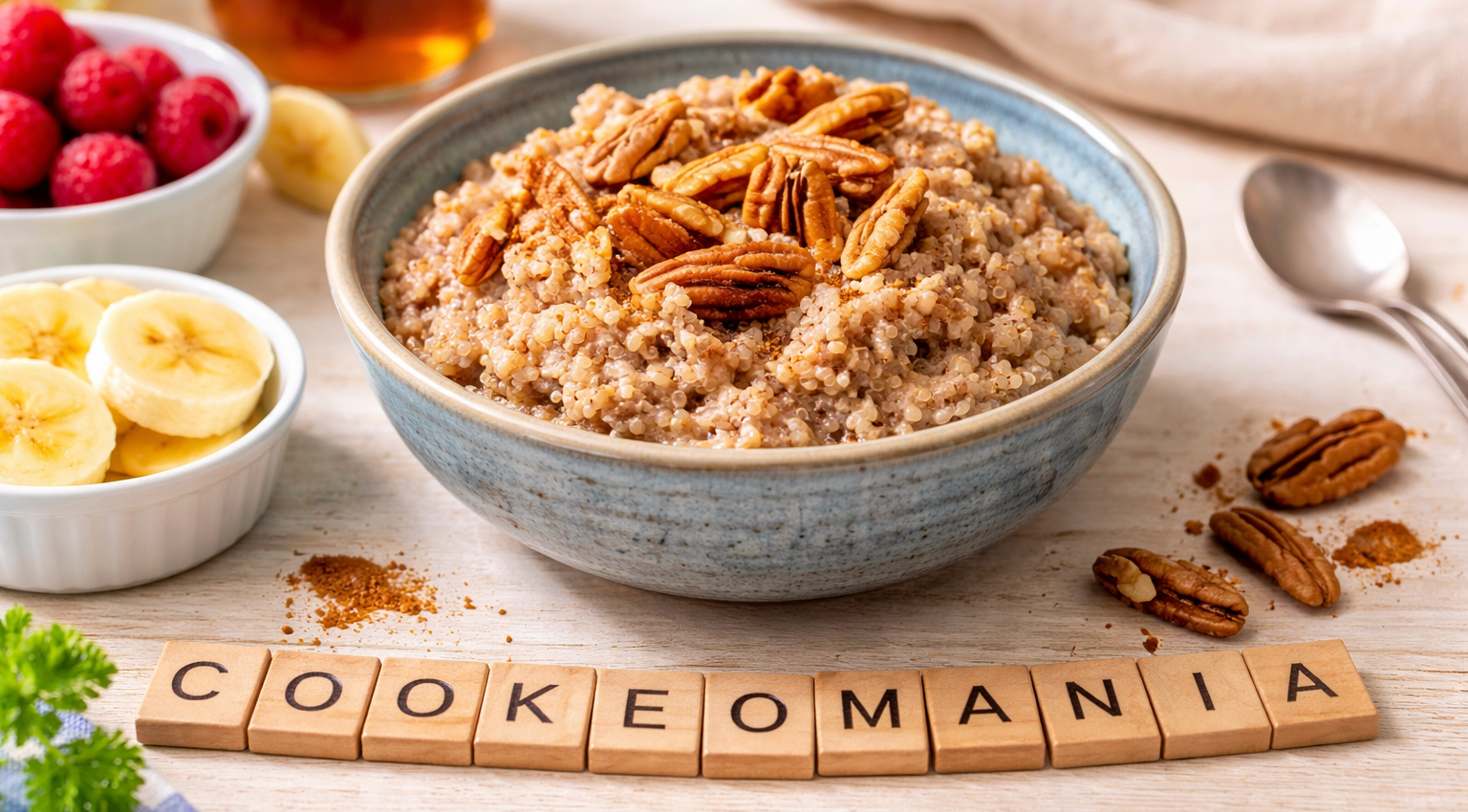 Cinnamon Quinoa Bowl au Cookeo