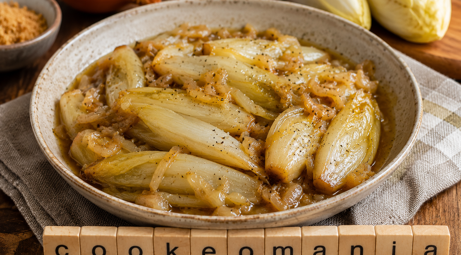 Compotée d’endives au Cookeo, l’accompagnement fondant au petit goût caramélisé