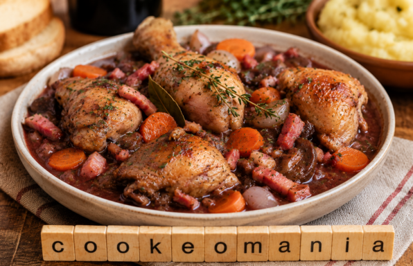 Coq au vin facile au Cookeo, le grand classique mijoté sans complication