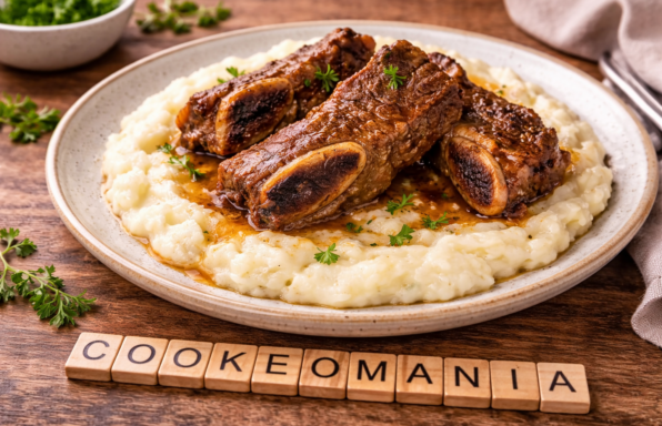 Côtes courtes de bœuf cétogènes au Cookeo