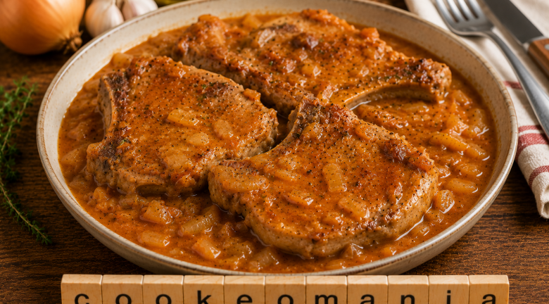 Côtes de porc à la moutarde au Cookeo, la recette familiale avec une sauce qui a du goût