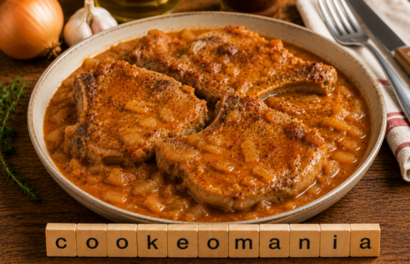 Côtes de porc à la moutarde au Cookeo, la recette familiale avec une sauce qui a du goût