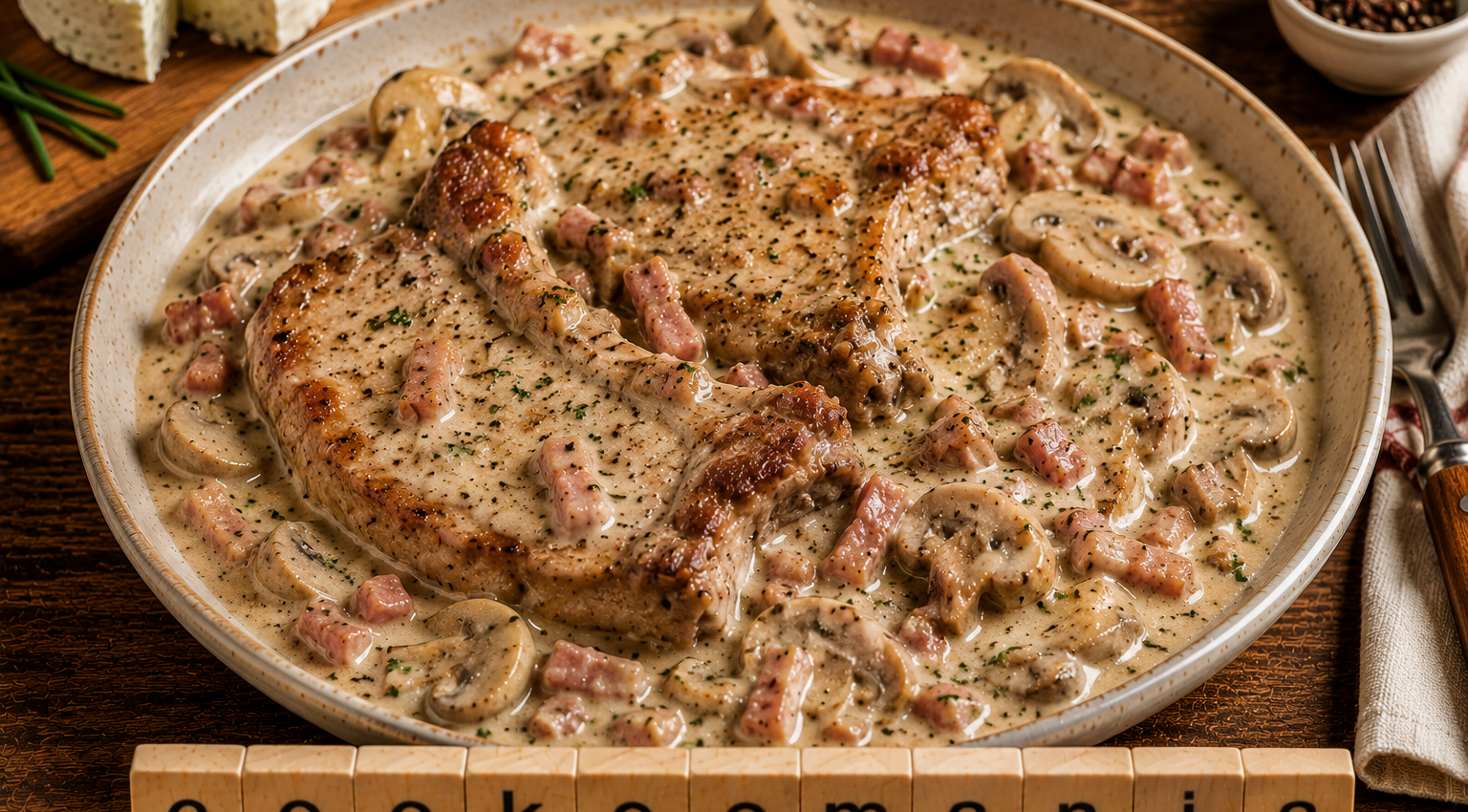 Côtes de porc au Boursin au Cookeo, la recette crémeuse qui réconforte sans compliquer le repas