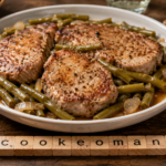 Côtes de porc aux haricots verts au Cookeo, le plat léger et simple du quotidien à l'autocuiseur Moulinex