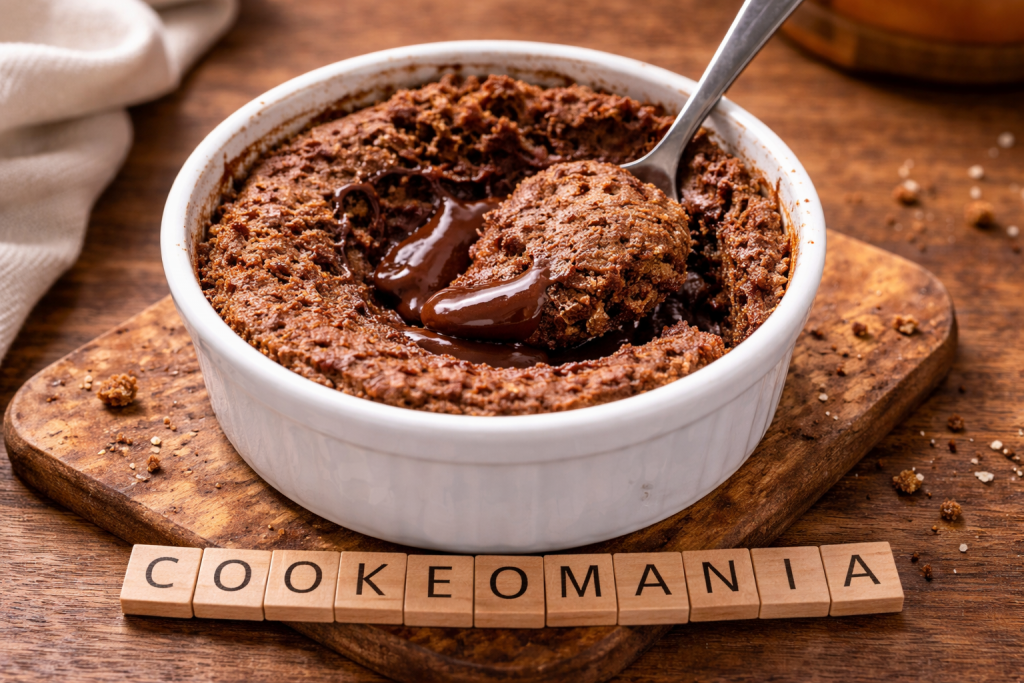 Coulant au chocolat cétogène au Cookeo