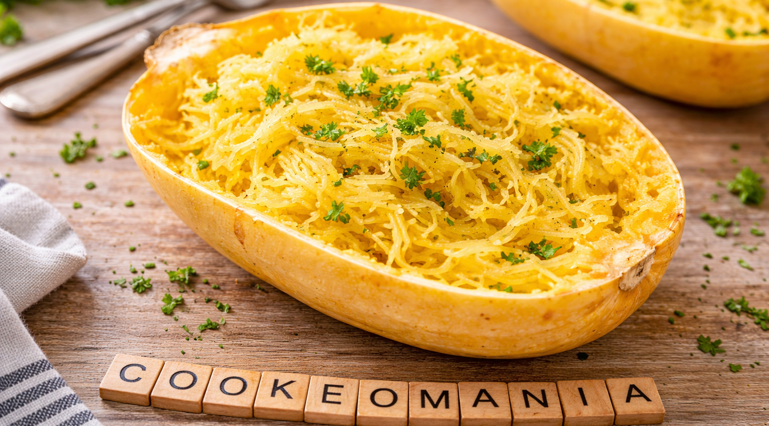 Courge spaghetti cétogène au Cookeo