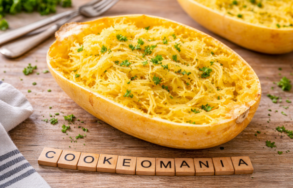 Courge spaghetti cétogène au Cookeo