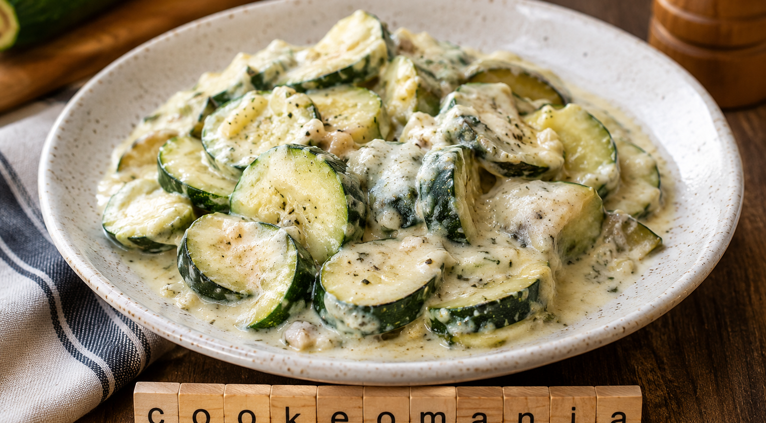 Courgettes au roquefort au Cookeo, l’accompagnement crémeux au goût bien marqué
