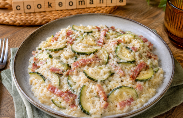 Courgettes, riz, bacon et Boursin au Cookeo, le plat complet crémeux qui plaît à toute la famille