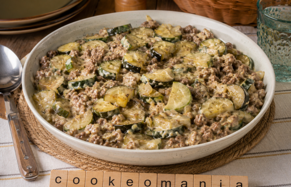 Courgettes, viande hachée et Vache qui rit au Cookeo, le plat familial crémeux prêt en 15 minutes
