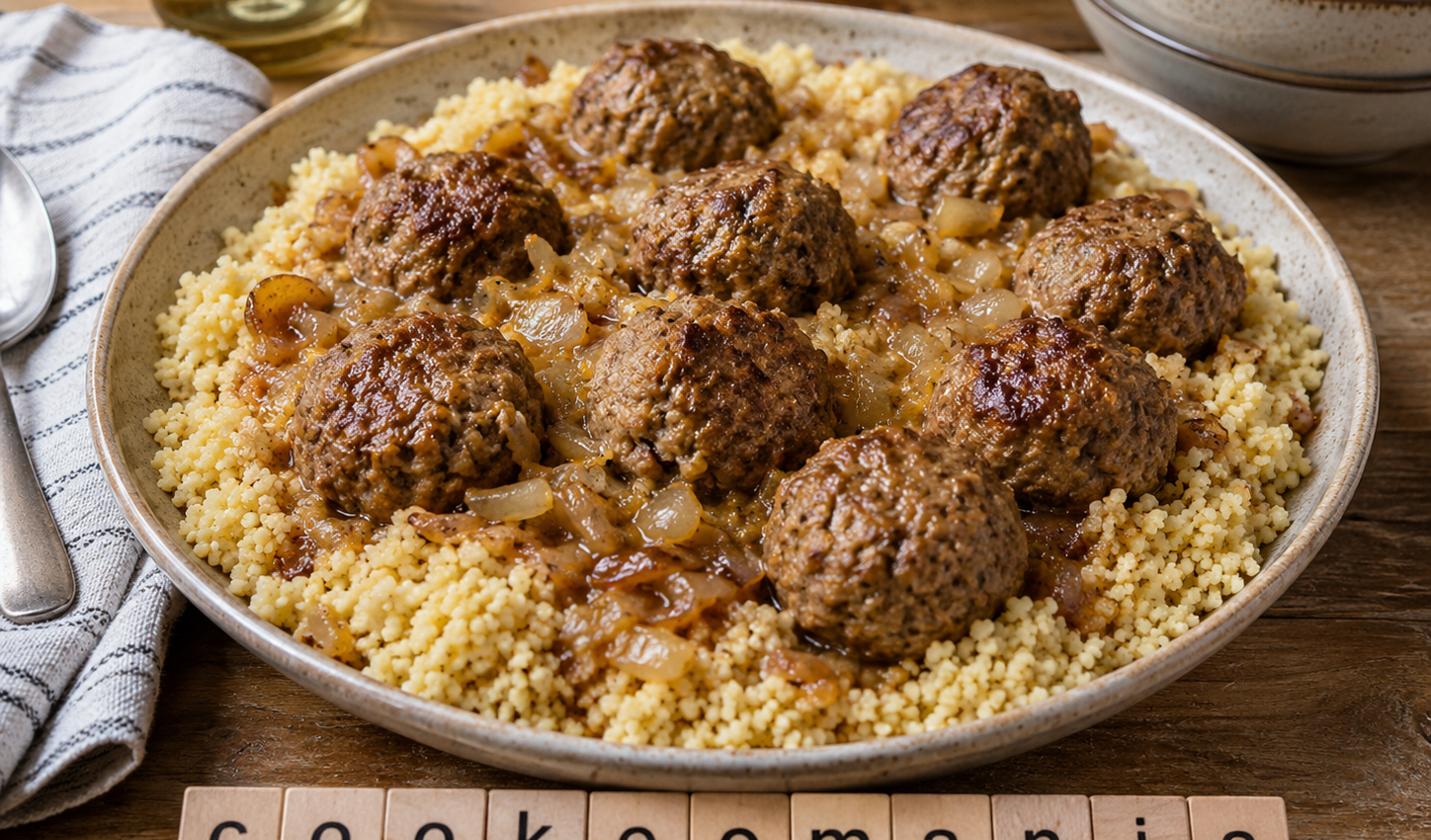 Couscous aux boulettes de bœuf au Cookeo, le plat parfumé prêt sans attendre le dimanche