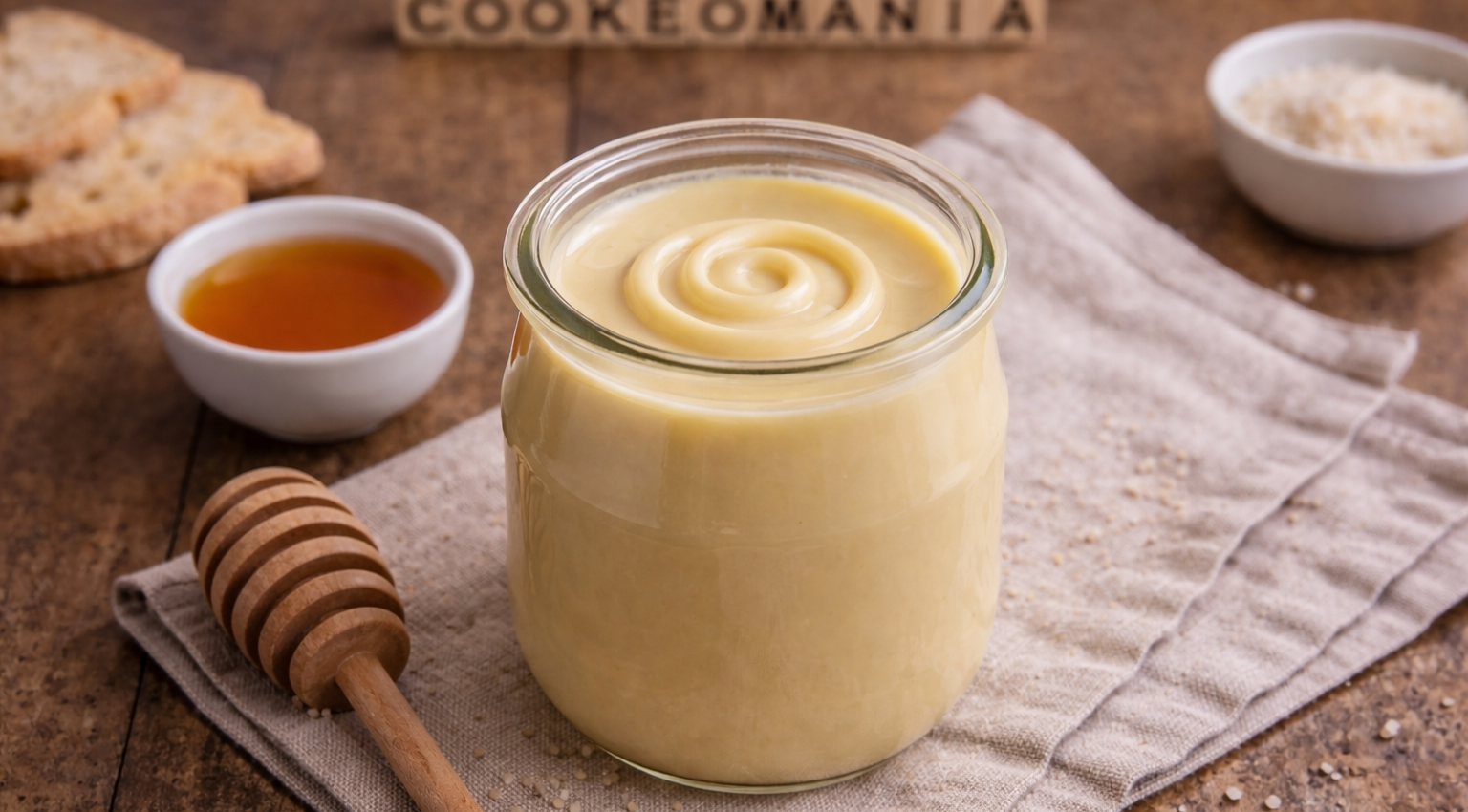 Crème dessert onctueuse au miel au Cookeo