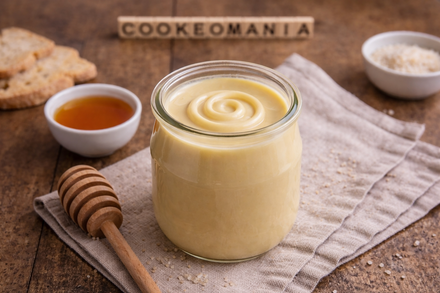 Crème dessert onctueuse au miel au Cookeo
