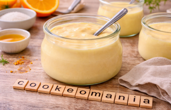 Crème douce à la fleur d’oranger au Cookeo
