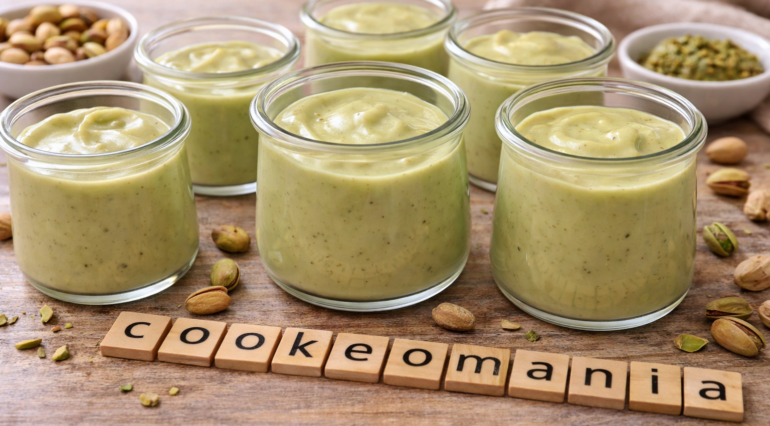 Crème onctueuse à la pistache au Cookeo