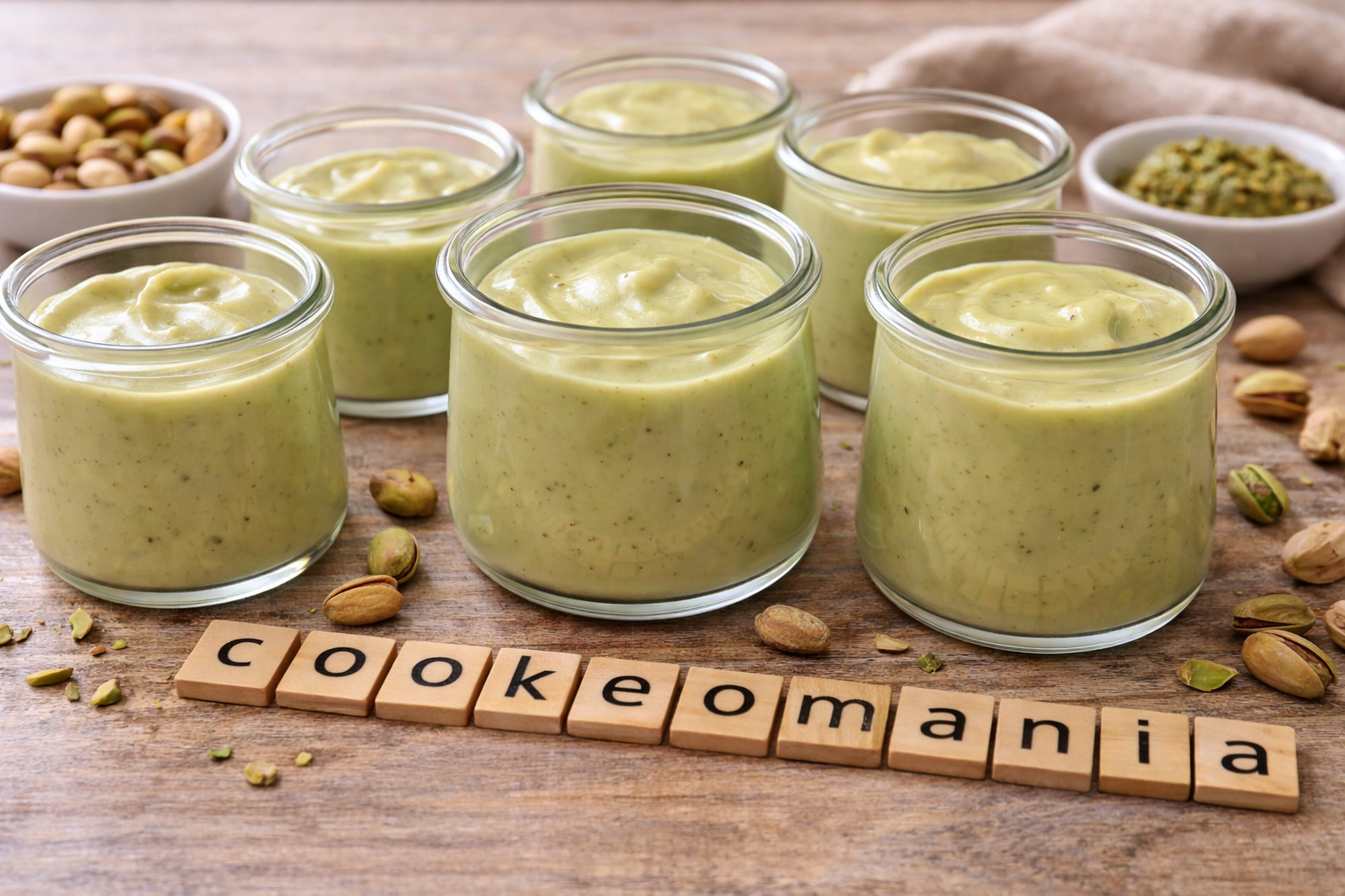 Crème onctueuse à la pistache au Cookeo