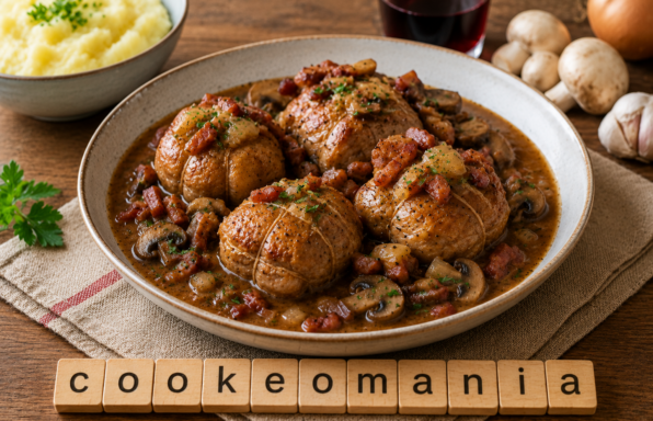 Crépinettes au porto et champignons au Cookeo, la recette généreuse qui transforme un dîner simple