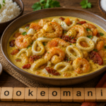 Crevettes et blancs d’encornets au lait de coco au Cookeo, la recette indienne rapide et parfumée au multicuiseur cookéo