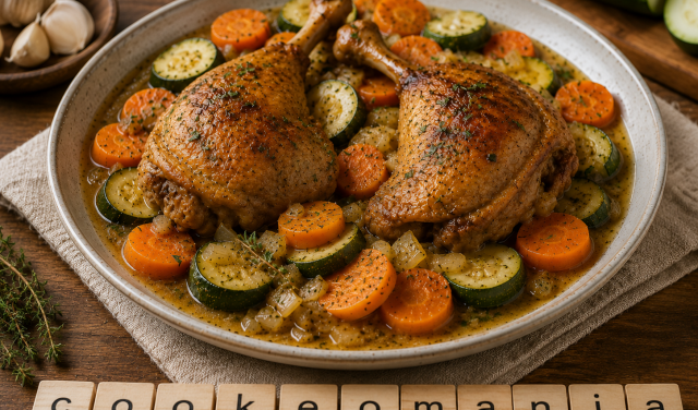 Cuisse de canard aux carottes et courgettes au Cookeo, le plat fondant qui réchauffe l’assiette
