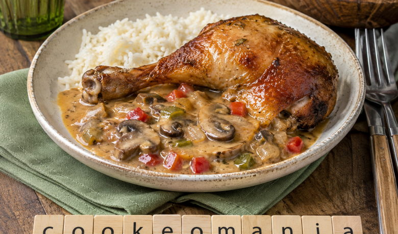 Cuisse de dinde forestière au Cookeo, le plat crémeux qui sent bon la cuisine maison