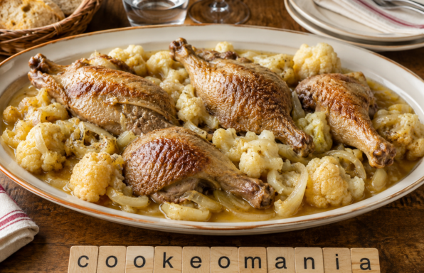 Cuisse de pintade et chou-fleur au Cookeo, le plat simple qui change du quotidien