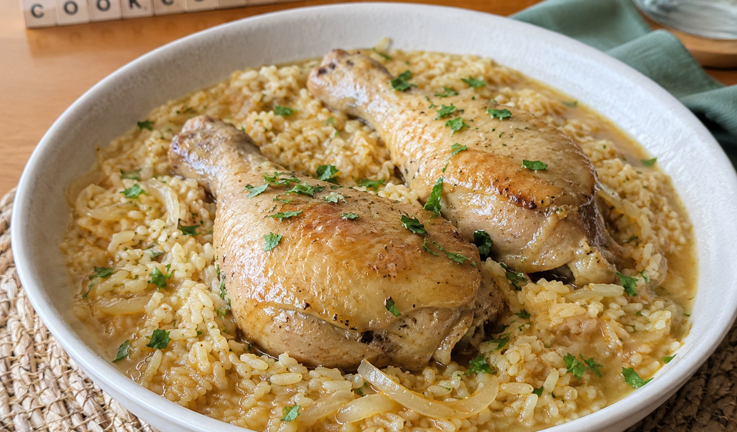 Cuisses de pintade au riz au Cookeo, le plat familial simple et généreux