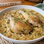 Cuisses de pintade au riz au Cookeo, le plat familial simple et généreux au multicuiseur cookéo