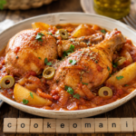 Cuisses de poulet à la méridionale au Cookeo, une recette parfumée aux tomates et aux herbes au robot multi-cuiseur cookéo