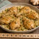 Cuisses de poulet au gingembre au Cookeo, un plat complet parfumé avec du riz au multicuiseur Moulinex