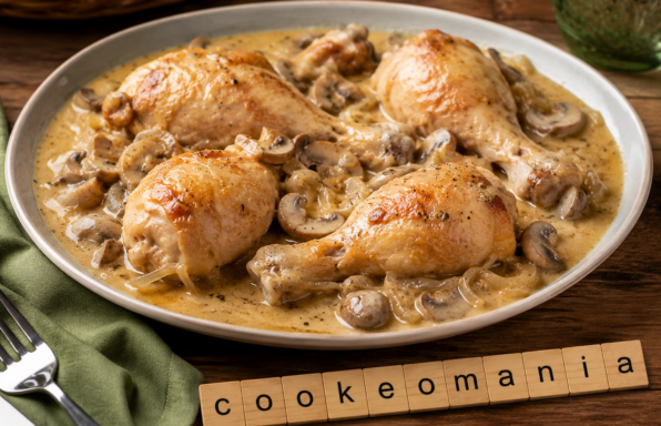 Cuisses de poulet aux champignons au Cookeo, la recette crémeuse et familiale