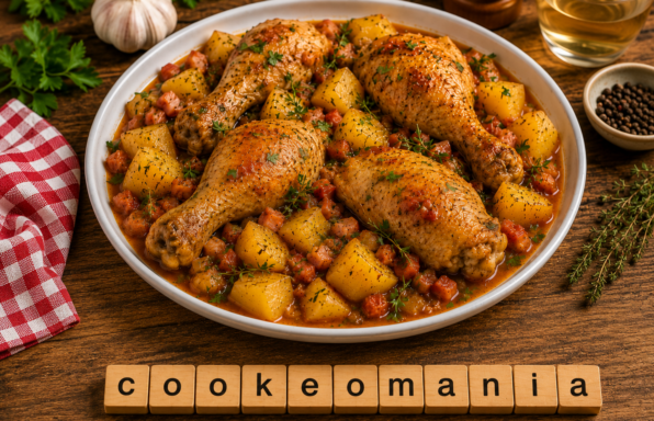 Cuisses de poulet et pommes de terre au Cookeo, le plat familial qui mijote tout seul